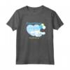 Let's color the world in hues of Cinnamoroll blue - Maglietta con Licenza Ufficiale HapTiger - Perfetta per Appassionati di HapTiger