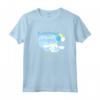 Let's color the world in hues of Cinnamoroll blue - Maglietta con Licenza Ufficiale HapTiger - Perfetta per Appassionati di HapTiger