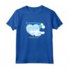 Let's color the world in hues of Cinnamoroll blue - Maglietta con Licenza Ufficiale HapTiger - Perfetta per Appassionati di HapTiger