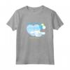 Let's color the world in hues of Cinnamoroll blue - Maglietta con Licenza Ufficiale HapTiger - Perfetta per Appassionati di HapTiger