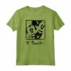 HapTiger Mickey Mouse Minnie Hashtag Smile Maglietta - Official Disney Merchandise for Fans - Authentic Character Shirt