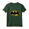 DC Batman Logo classico invecchiato - Felpa con Cappuccio con Licenza Ufficiale per Fan di Superman e Wonder Woman - Ideale per Regali e Fandom