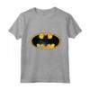DC Batman Logo classico invecchiato - Felpa con Cappuccio con Licenza Ufficiale per Fan di Superman e Wonder Woman - Ideale per Regali e Fandom