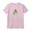 Rana con Cappello di Fragola - Maglietta Estetica Kawaii Cottagecore - Idea Regalo Unica per Amanti delle Rane e del Cottagecore