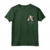 Adorabile Piccolo Pastore Australiano In Tasca T-shirt Maglietta - Regalo per Amanti dei Cani - Divertente e Carina