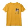 Adorabile Piccolo Pastore Australiano In Tasca T-shirt Maglietta - Regalo per Amanti dei Cani - Divertente e Carina