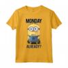 HapTiger Minions Bob Monday Already Official T-shirt - 17MINS00003A-002 Licensed Apparel