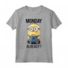 HapTiger Minions Bob Monday Already Official T-shirt - 17MINS00003A-002 Licensed Apparel