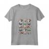 Donna Kawaii Cute Anime Panda Otaku Japanese Sushi Nigiri Gift Maglietta con Collo a V - Ideale per gli Amanti degli Anime e del Sushi