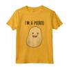 Sono una patata Maglietta Divertente - Regalo per Amanti delle Patate - Ideale per Donne, Uomini e Bambini
