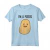 Sono una patata Maglietta Divertente - Regalo per Amanti delle Patate - Ideale per Donne, Uomini e Bambini