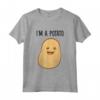 Sono una patata Maglietta Divertente - Regalo per Amanti delle Patate - Ideale per Donne, Uomini e Bambini