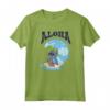 HapTiger Lilo & Stitch Surfer Aloha Big Wave Portrait T-Shirt - Officially Licensed Cute Hawaii Beach Tee for Men, Women, Boys, Girls