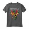 Imagine You Are A Thunder Dragon - Breathing Fire With Wings Maglietta - Christmas Gift for Dragon Lovers - Dragon Costume Shirt for Men, Women, Boys, Girls