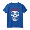 Misfits - Skull Red Logo Maglietta - Official Merchandise for Men, Women, Girls, Boys - Punk Rock Apparel and Accessories