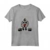 Gorilla Dumbbell T-Shirt Allenamento Palestra - Design Bestia - Maglietta Gorilla Bodybuilder Hard Core