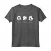 Mickey Mouse Live Love Laugh Maglietta - Official Disney Licensed Product by HapTiger - Unique Disney Themed Tee