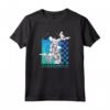HapTiger Kingdom Hearts Sora Donald Goofy Kanji Checkerboard Maglietta - Officially Licensed Vintage Apparel for Men, Women, Boys, and Girls