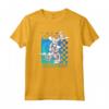 HapTiger Kingdom Hearts Sora Donald Goofy Kanji Checkerboard Maglietta - Officially Licensed Vintage Apparel for Men, Women, Boys, and Girls