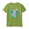 HapTiger Kingdom Hearts Sora Donald Goofy Kanji Checkerboard Maglietta - Officially Licensed Vintage Apparel for Men, Women, Boys, and Girls