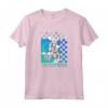 HapTiger Kingdom Hearts Sora Donald Goofy Kanji Checkerboard Maglietta - Officially Licensed Vintage Apparel for Men, Women, Boys, and Girls