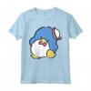 HapTiger Tuxedosam Pinguino Anteriore E Posteriore Grafica Maglietta con Licenza Ufficiale - Ideale per Fan di Tuxedosam