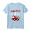 Bambino Maglietta Camion dei Pompieri 3 ° Compleanno Ragazzo 3 Anni - Regalo Divertente