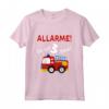 Bambino Maglietta Camion dei Pompieri 3 ° Compleanno Ragazzo 3 Anni - Regalo Divertente