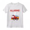 Bambino Maglietta Camion dei Pompieri 3 ° Compleanno Ragazzo 3 Anni - Regalo Divertente