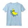 Banana con Occhiali da Sole sulla Sedia a Sdraio - Maglietta Fruttata Kawaii per Bambini e Amanti delle Banane - Ideale come Regalo di Compleanno o Natale