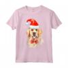 Golden Retriever - Maglione Natalizio con Cappello di Babbo Natale - Ideale per Amanti dei Cani - Design Divertente per Natale
