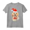Golden Retriever - Maglione Natalizio con Cappello di Babbo Natale - Ideale per Amanti dei Cani - Design Divertente per Natale