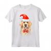 Golden Retriever - Maglione Natalizio con Cappello di Babbo Natale - Ideale per Amanti dei Cani - Design Divertente per Natale