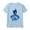HapTiger Peter Pan London Flight Silhouette Maglietta - Officially Licensed Apparel for Fans - Second Star to the Right Design