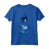 HapTiger Peter Pan London Flight Silhouette Maglietta - Officially Licensed Apparel for Fans - Second Star to the Right Design