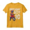 Motocross 10° Compleanno MX - Maglietta Compleanno 10 Anni Dirt Bike - Ideale per Feste a Tema e Ragazzi Appassionati di Corse in Moto