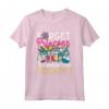 Forget Princess I Want To Be A Scientist - School Science Girl Maglietta - Ideale Regalo per Appassionate di Scienza