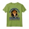 HapTiger The Lion King Scar Surrounded By Idiots Sunset Poster Maglietta - Officially Licensed Apparel for Disney Fans
