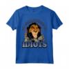 HapTiger The Lion King Scar Surrounded By Idiots Sunset Poster Maglietta - Officially Licensed Apparel for Disney Fans