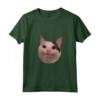 Sorridente Gatto Meme Beluga Maglietta - Divertente Gatto Carino - Acquista Online