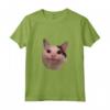 Sorridente Gatto Meme Beluga Maglietta - Divertente Gatto Carino - Acquista Online