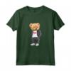 Love Yourself, Enjoy Wear Cool Illustration Teddy Bear Style Maglietta - Trendy Graphic T-shirt for Summer Vibes and Parties