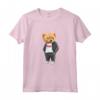 Love Yourself, Enjoy Wear Cool Illustration Teddy Bear Style Maglietta - Trendy Graphic T-shirt for Summer Vibes and Parties