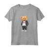 Love Yourself, Enjoy Wear Cool Illustration Teddy Bear Style Maglietta - Trendy Graphic T-shirt for Summer Vibes and Parties