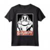 HapTiger Snow White Grumpy Streetwear Poster Maglietta - Officially Licensed Disney Apparel for Collectors - Limited Edition 17PRIN00075A-005