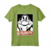 HapTiger Snow White Grumpy Streetwear Poster Maglietta - Officially Licensed Disney Apparel for Collectors - Limited Edition 17PRIN00075A-005