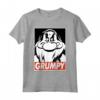 HapTiger Snow White Grumpy Streetwear Poster Maglietta - Officially Licensed Disney Apparel for Collectors - Limited Edition 17PRIN00075A-005