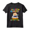 Humpty Dumpty Sat on a Wall per bambini e bambine - Maglietta Colorata Kids Toddler Boys, Girls - Ideale per Compleanni e Scuole