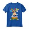 Humpty Dumpty Sat on a Wall per bambini e bambine - Maglietta Colorata Kids Toddler Boys, Girls - Ideale per Compleanni e Scuole