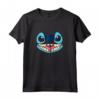 HapTiger Lilo & Stitch Big Face Stitch Felpa con Cappuccio - Officially Licensed Apparel for Disney Fans - Ohana Means Family